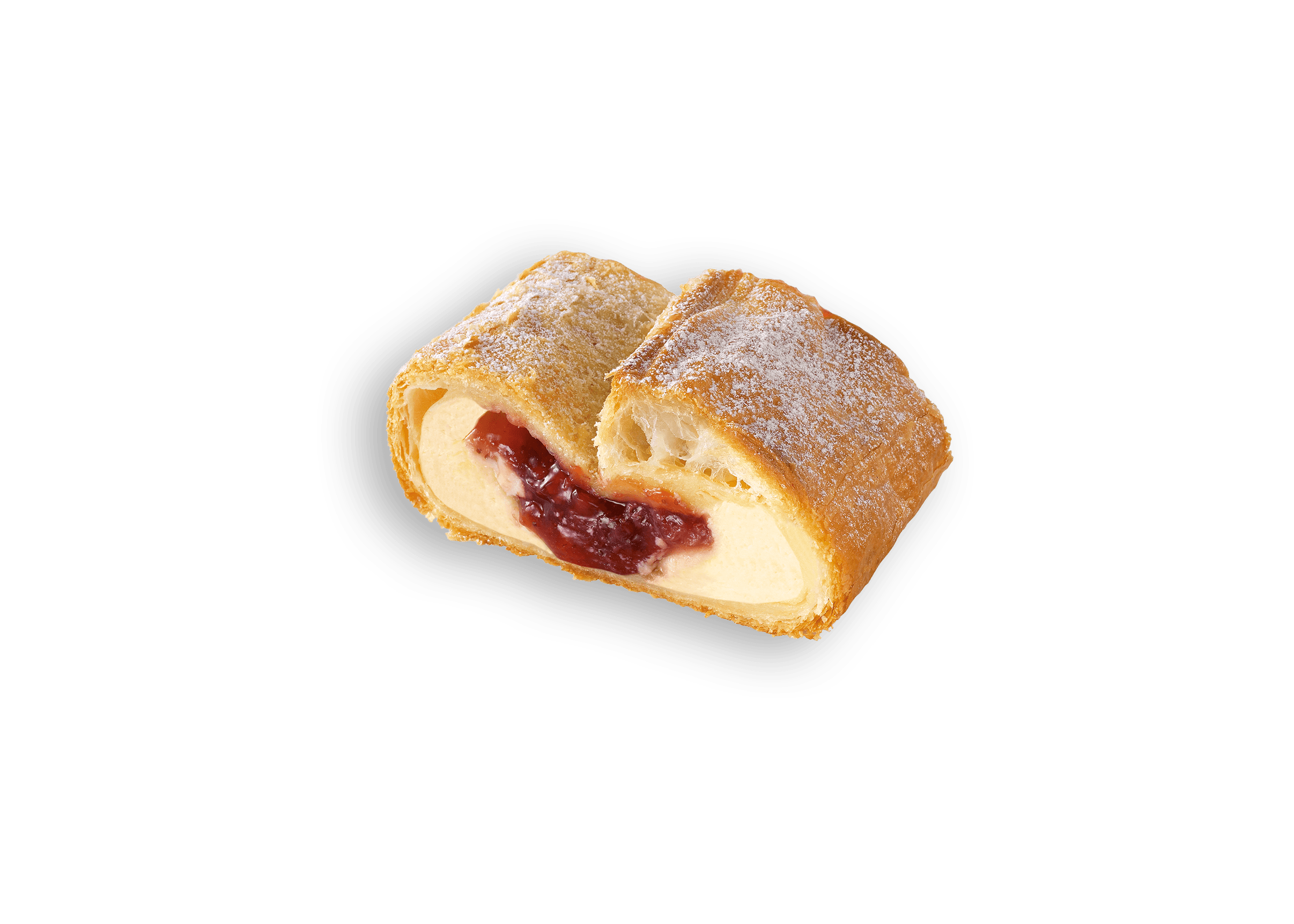 Topfen-Erdbeer-Strudel
